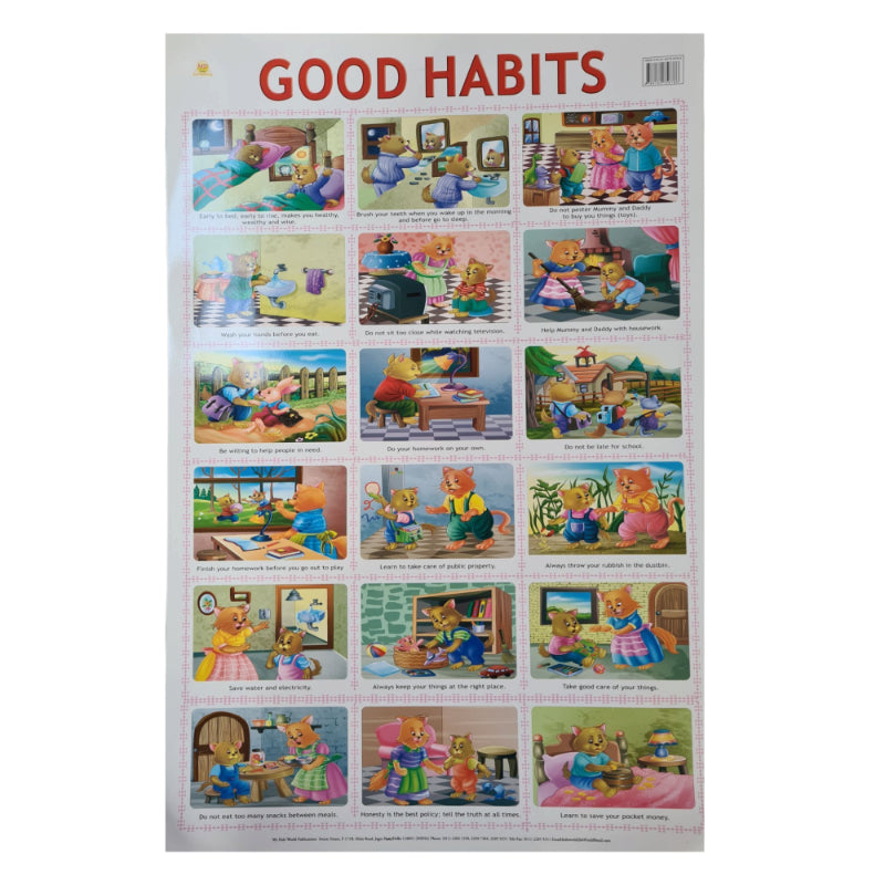 Poster Good Habits /Safety