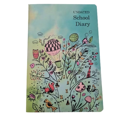 Undated Diaries Hot Air Baloons