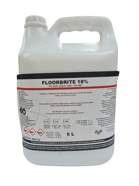 FLOOR BRITE LIQUID 18% 5L