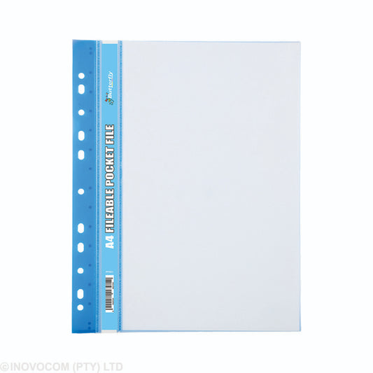 Fileable Pocket File - A4 50?m (Blue) -
