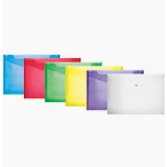 Carry Folders - Pastel A4 160?m (Mixed)