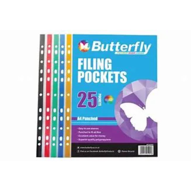 Filing Pocket - A4 40?m - 25 Pockets (Mi
