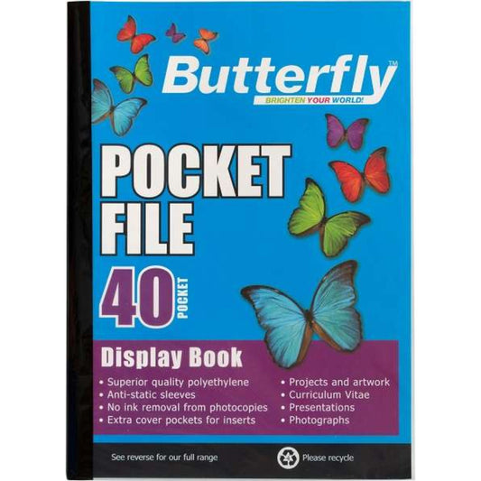 Pocket File - A4 50?m - 40 Page Display