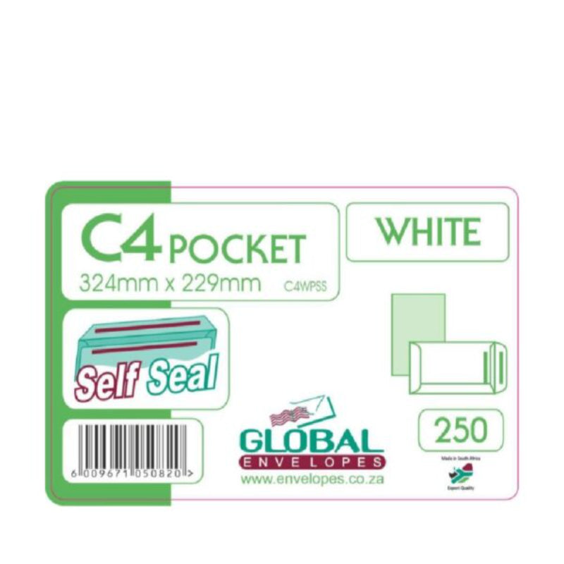 Envelope C4 White 324x229 250s